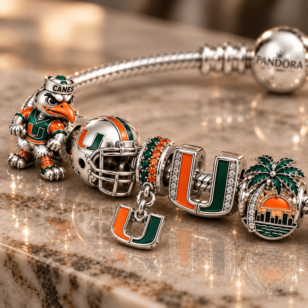 MHC Silver Charm Bracelet Set NTTB